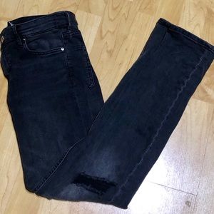 Black H&M Distressed Jeans